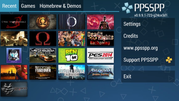 Ppsspp games for android